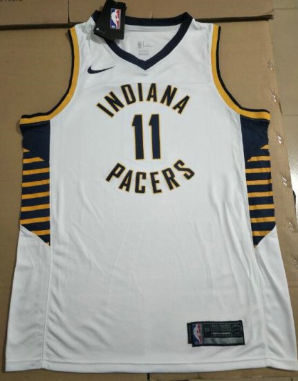 Maillot de Basket #11 Sabonis Pacer Blanc